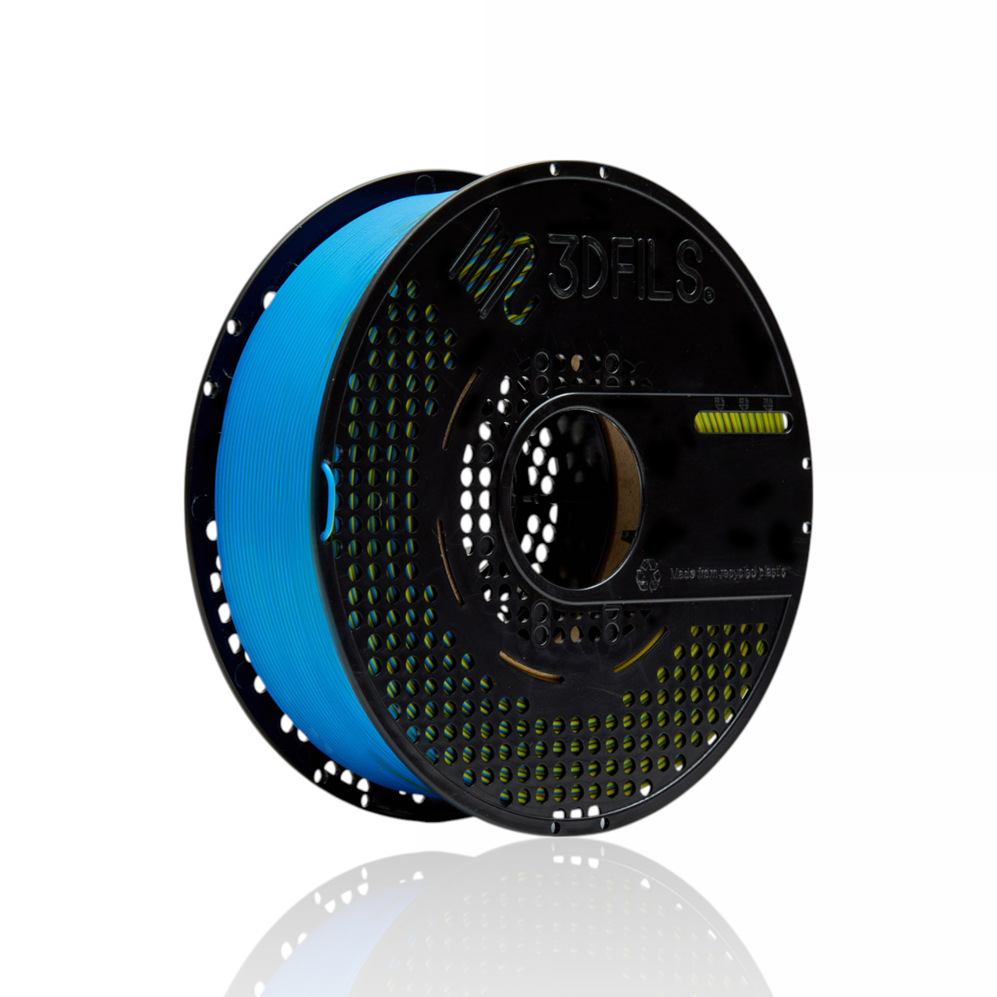 esFil PLA DUAL Electric Blue - Yellow 1-Photoroom