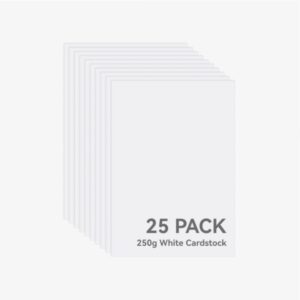 250g Cardstock (25pcs) A4 250g White Cardstock – Bambu Lab