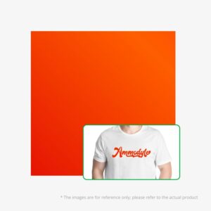 Matte Heat Transfer Vinyl (10 pcs) Neon Orange – Bambu Lab