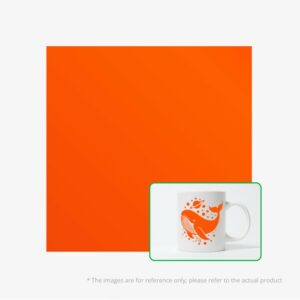 Bambu 3D Matte Removable Vinyl (10 pcs) Orange – Bambu Lab