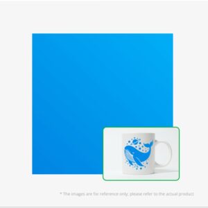 Bambu 3D Matte Removable Vinyl (10 pcs) Blue  – Bambu Lab