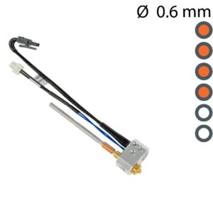 Nextruder hotend brass 0.6 mm (MK4, MK4S, MK3.9, XL, Core One) – Prusa Original