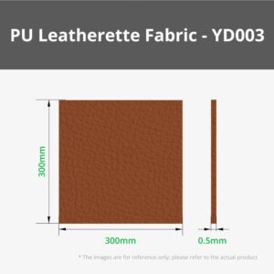 Bambu 3D Pebbled PU Leatherette Fabric (5 pcs) Brown – Bambu Lab