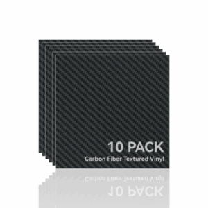 Bambu 3D Carbon Fiber Textured Removable Viynyl (10 pcs) – Bambu Lab