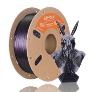 PLA Dual Color Burnt Titanium 1kg Black and Rose Red – ERYONE