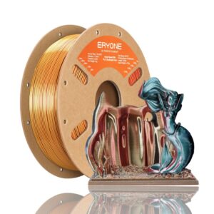 PLA Hyper Speed Silk Quadruple Color 1kg Gorgeous Sum (Black, Gold, Red and Green) – ERYONE