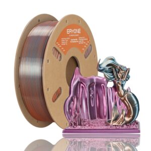 PLA Hyper Speed Silk Quadruple Color 1kg Emerald Athene (Silver, Rose Gold, Emerald Green and Wine Red) – ERYONE