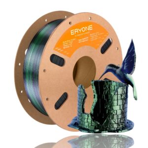 PLA High Speed Silk Tri-Color 1kg Dark Green, Midnight Blue and black – ERYONE
