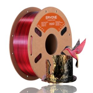 PLA High Speed Silk Tri-Color 1kg Black, Red and Gold – ERYONE