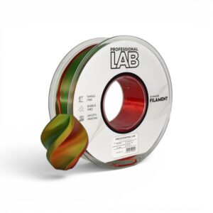 PLA Silk Tri Color 1kg Red Yellow Green – Professional Lab