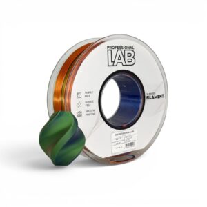 PLA Silk Tri Color 1kg Orange Blue Green – Professional Lab