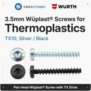 Screw 3.5×12mm (25pcs) – CNC Kitchen