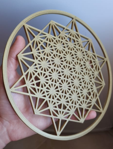 PLA Glitter 1kg Aztec Gold - Spectrum Filaments photo review