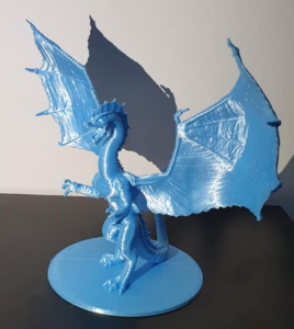 PLA Silk 1kg  Sky Blue - Azurefilm photo review