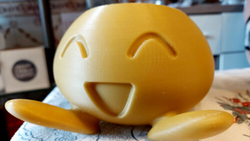 PLA FIL3D 4032D 1kg Ouro Glitter - Tucab photo review