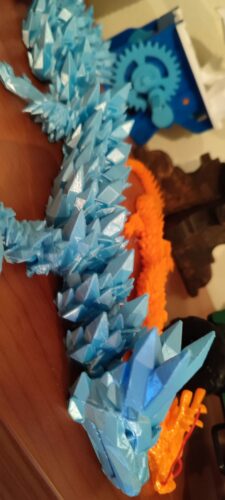 PLA Silk 1kg  Sky Blue - Azurefilm photo review