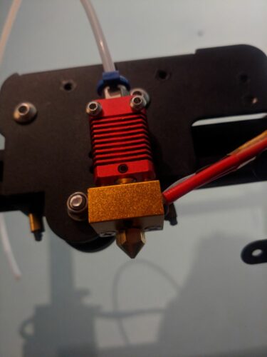 KIT montado Hotend 24V  com tubo PTFE bowden Quick Push-In - AIMSOAR photo review