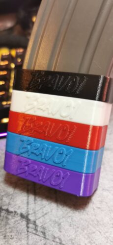 Smartfil TPU Flex 93A RUBY M 750g - Smart Materials 3D photo review