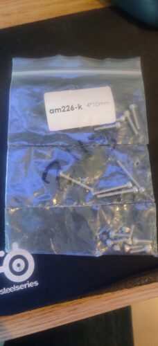 Parafuso M3 3*25mm Aço Inoxidável 304 Allen Hexagonal (Stainless steel hexagon socket bolts Cap screws) - AIMSOAR photo review