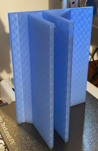 PLA Transparent 1kg Blue - Azurefilm photo review